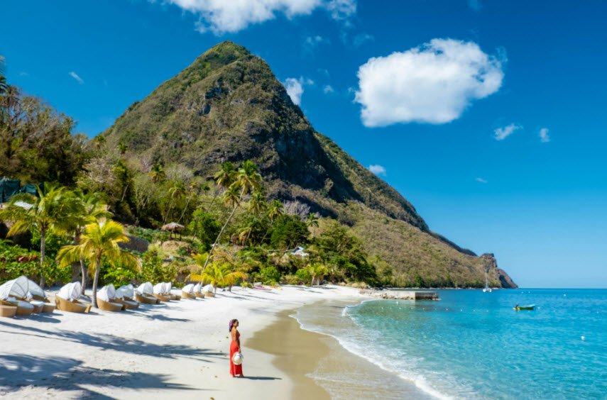 Reduit Beach, Gros Islet, Saint Lucia